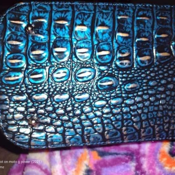 ISO brahmin bags in lapis color. - Picture 4 of 8